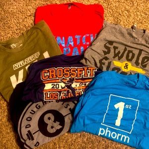 CrossFit shirt lot